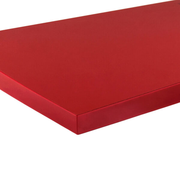 Acrylic 3D edgeband - Red gloss - Afbeelding 2
